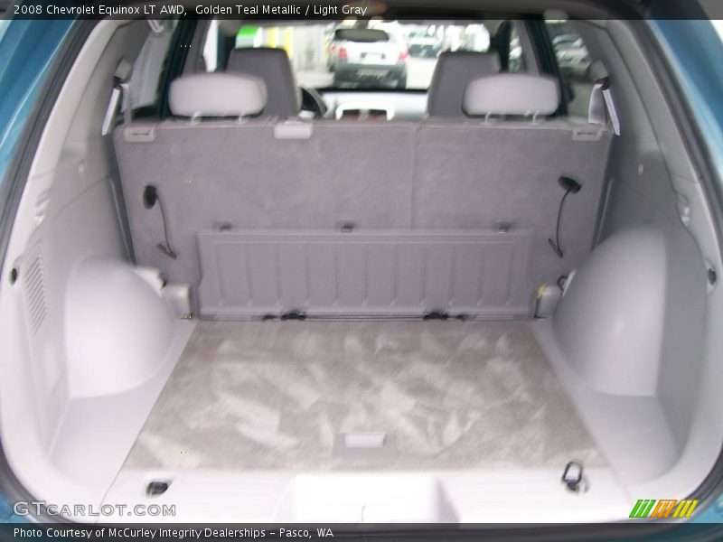 Golden Teal Metallic / Light Gray 2008 Chevrolet Equinox LT AWD