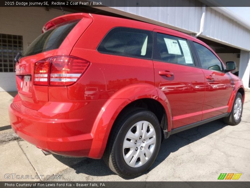 Redline 2 Coat Pearl / Black 2015 Dodge Journey SE