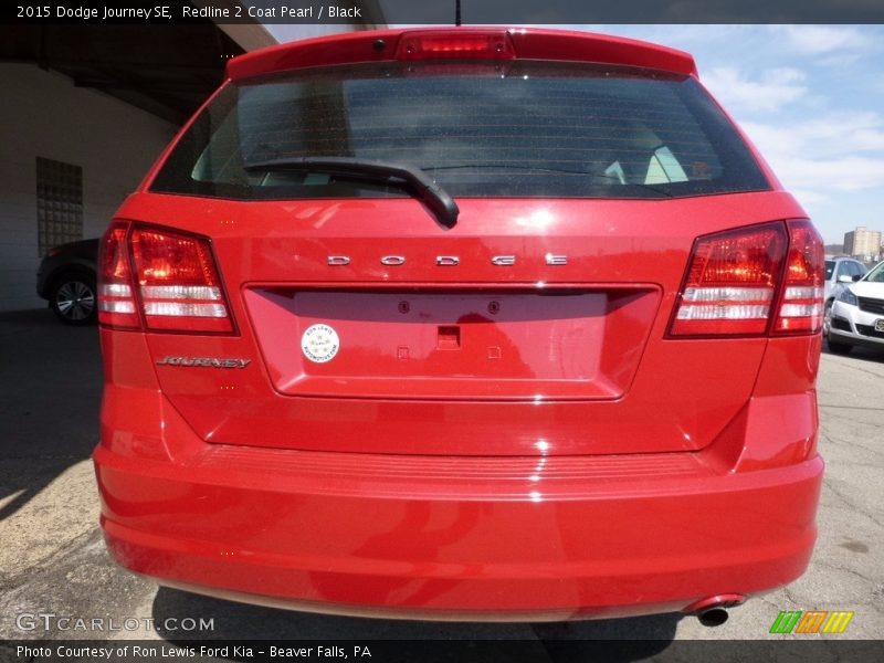 Redline 2 Coat Pearl / Black 2015 Dodge Journey SE