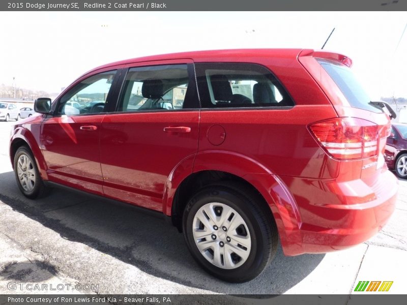 Redline 2 Coat Pearl / Black 2015 Dodge Journey SE