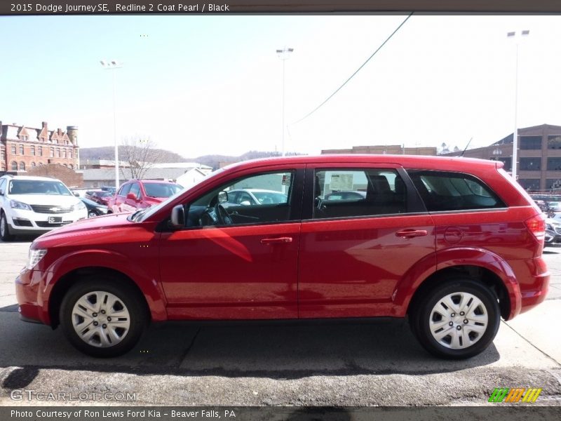 Redline 2 Coat Pearl / Black 2015 Dodge Journey SE