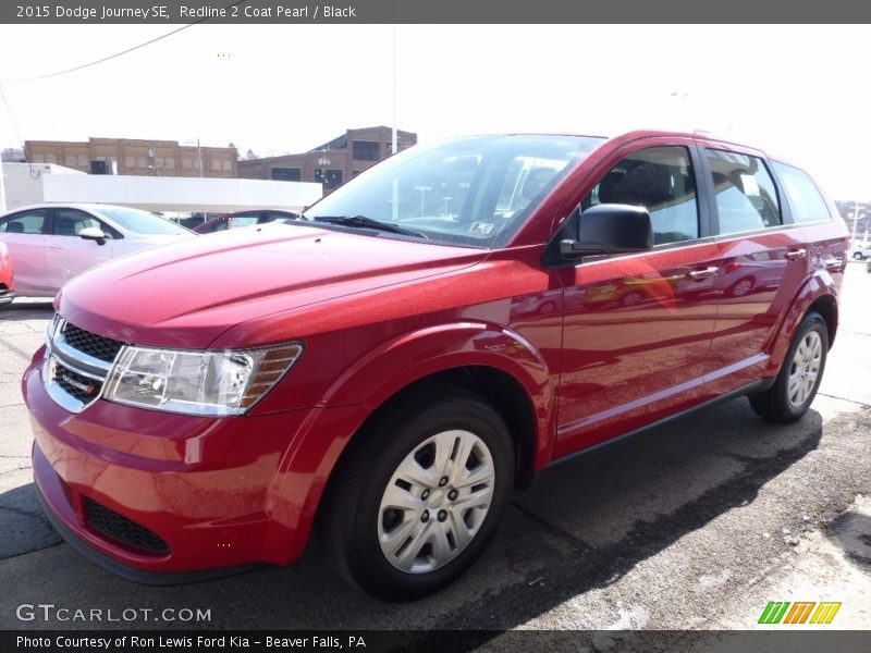 Redline 2 Coat Pearl / Black 2015 Dodge Journey SE