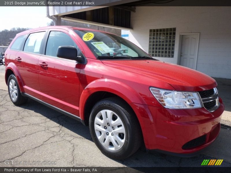 Redline 2 Coat Pearl / Black 2015 Dodge Journey SE