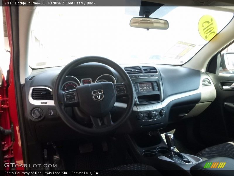 Redline 2 Coat Pearl / Black 2015 Dodge Journey SE