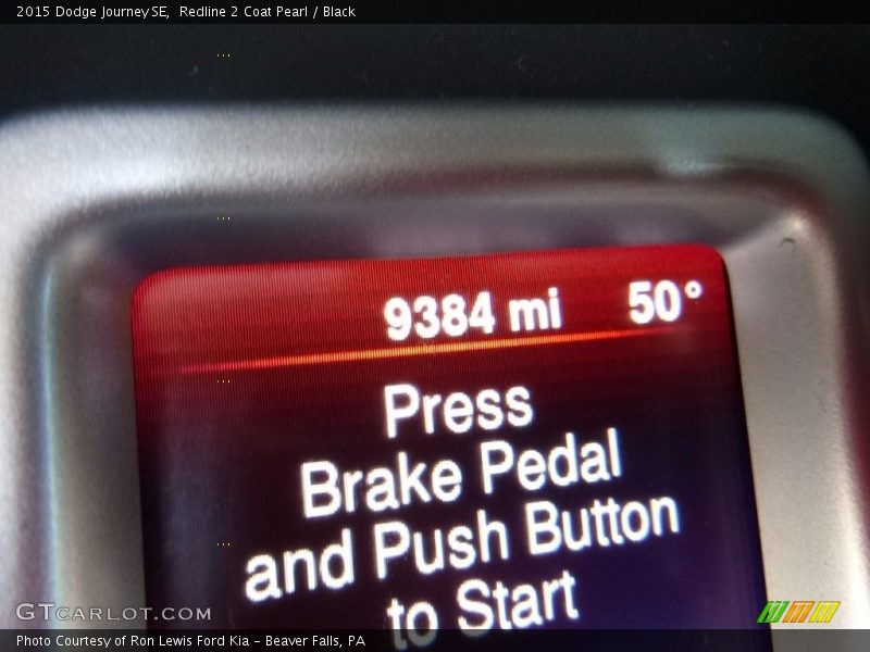 Redline 2 Coat Pearl / Black 2015 Dodge Journey SE