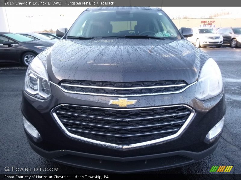 Tungsten Metallic / Jet Black 2016 Chevrolet Equinox LT AWD
