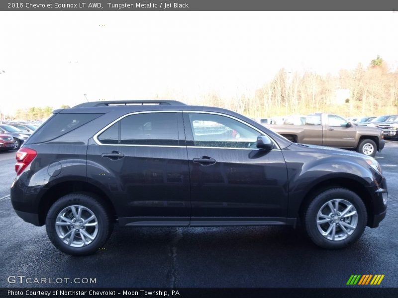 Tungsten Metallic / Jet Black 2016 Chevrolet Equinox LT AWD