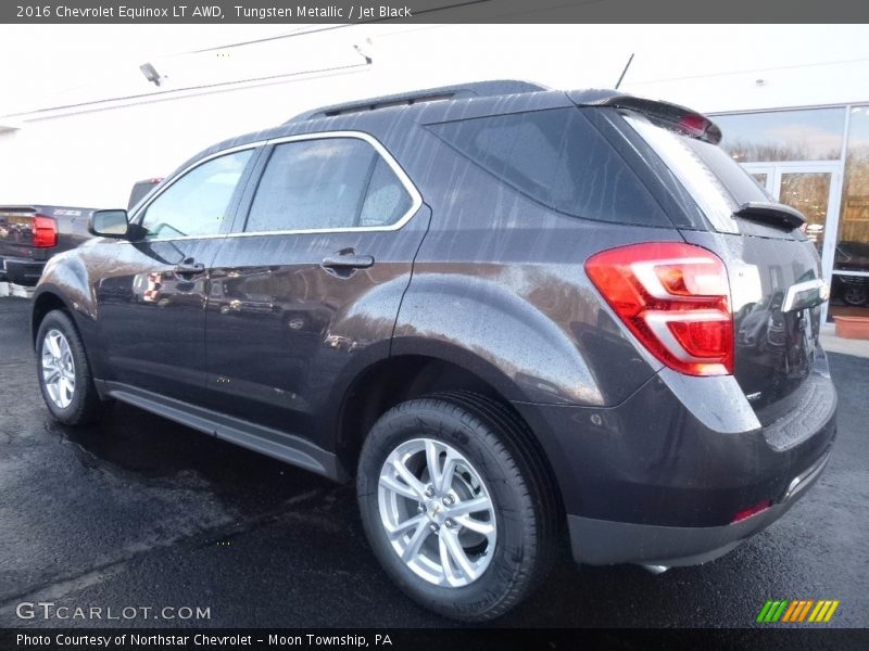 Tungsten Metallic / Jet Black 2016 Chevrolet Equinox LT AWD