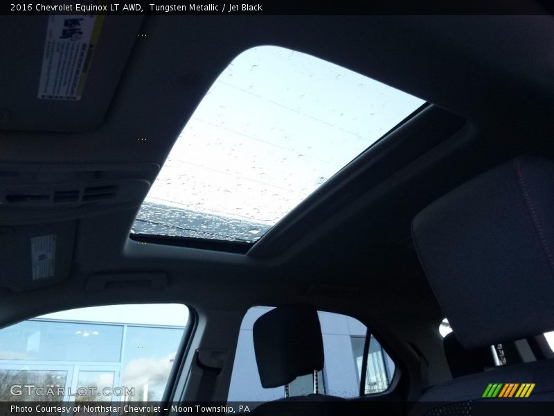 Tungsten Metallic / Jet Black 2016 Chevrolet Equinox LT AWD