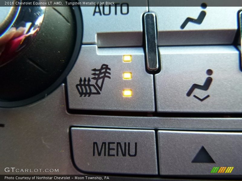 Tungsten Metallic / Jet Black 2016 Chevrolet Equinox LT AWD