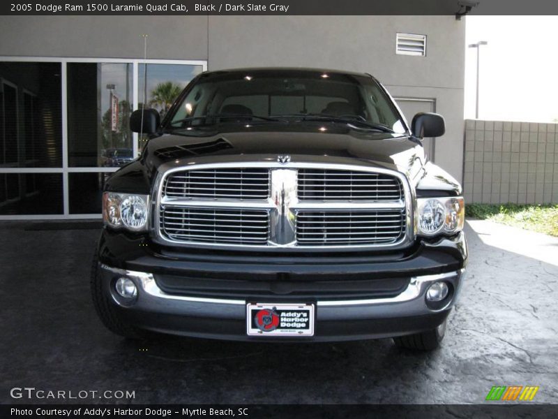 Black / Dark Slate Gray 2005 Dodge Ram 1500 Laramie Quad Cab