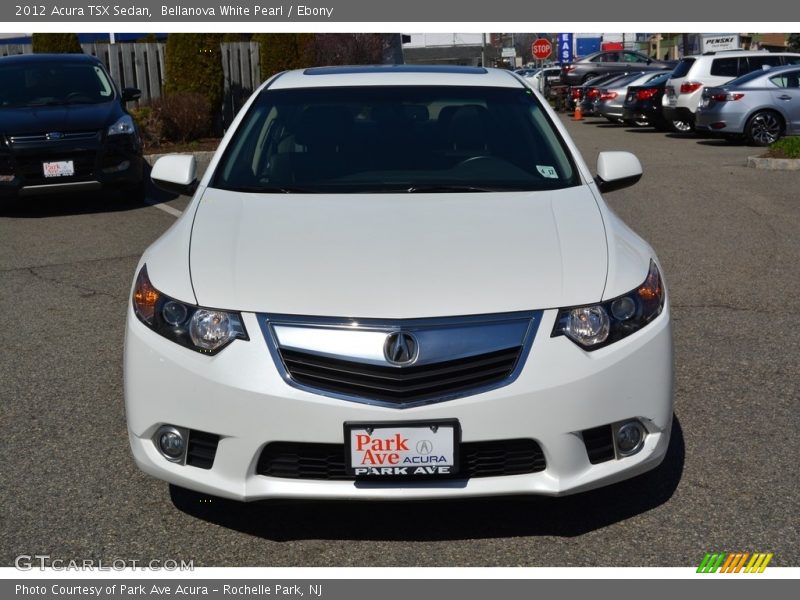 Bellanova White Pearl / Ebony 2012 Acura TSX Sedan