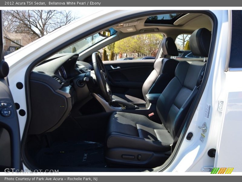 Bellanova White Pearl / Ebony 2012 Acura TSX Sedan