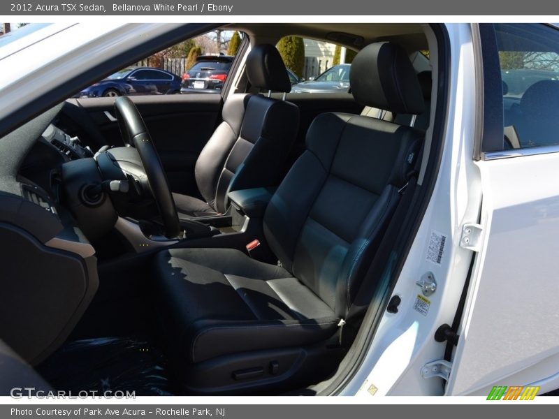 Bellanova White Pearl / Ebony 2012 Acura TSX Sedan