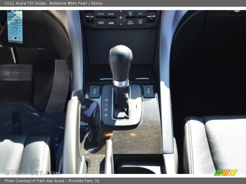 Bellanova White Pearl / Ebony 2012 Acura TSX Sedan