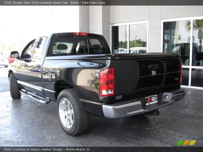 Black / Dark Slate Gray 2005 Dodge Ram 1500 Laramie Quad Cab