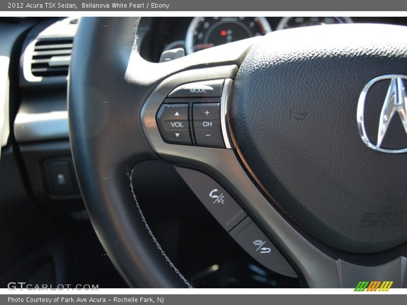 Bellanova White Pearl / Ebony 2012 Acura TSX Sedan