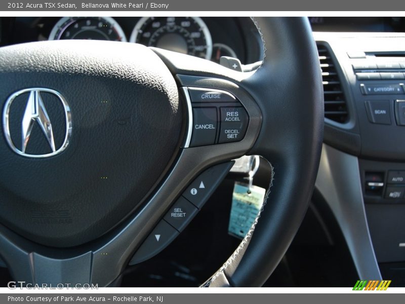 Bellanova White Pearl / Ebony 2012 Acura TSX Sedan