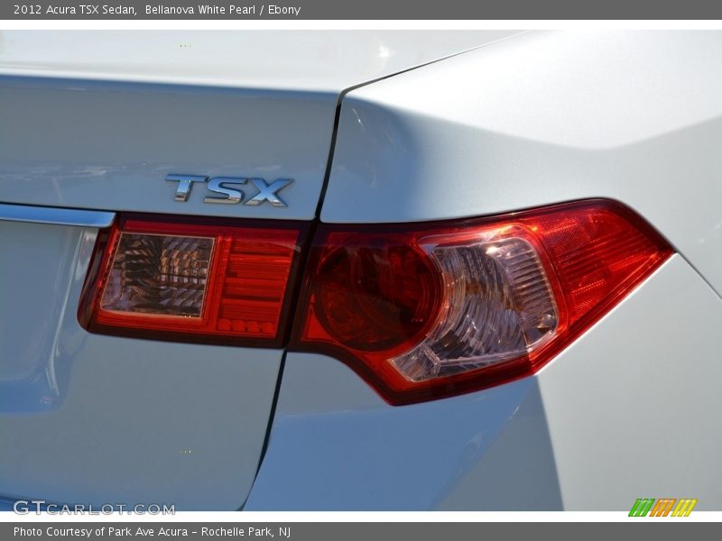 Bellanova White Pearl / Ebony 2012 Acura TSX Sedan