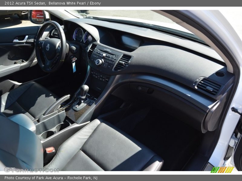 Bellanova White Pearl / Ebony 2012 Acura TSX Sedan