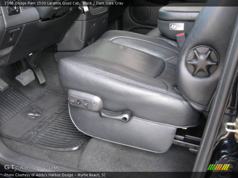Black / Dark Slate Gray 2005 Dodge Ram 1500 Laramie Quad Cab