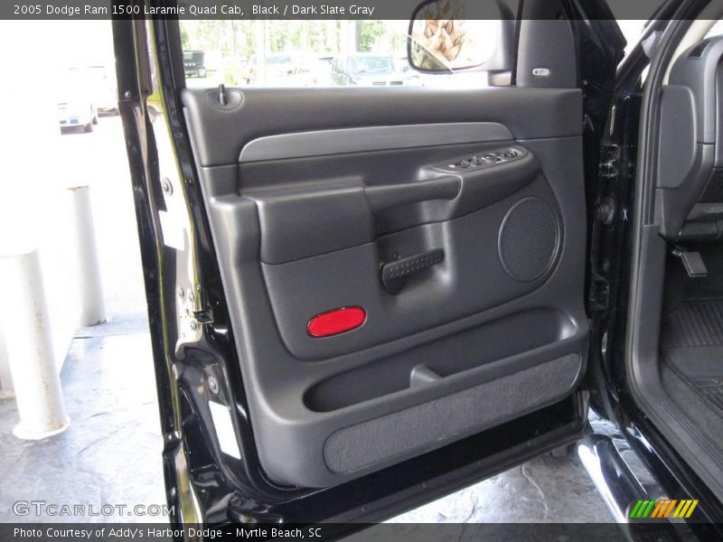 Black / Dark Slate Gray 2005 Dodge Ram 1500 Laramie Quad Cab