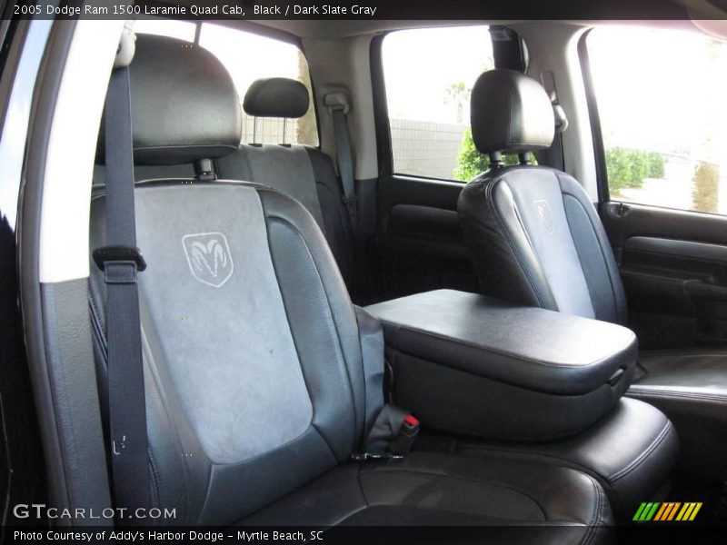 Black / Dark Slate Gray 2005 Dodge Ram 1500 Laramie Quad Cab