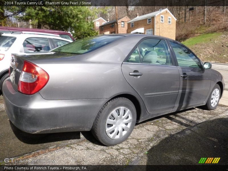 Phantom Gray Pearl / Stone 2004 Toyota Camry LE