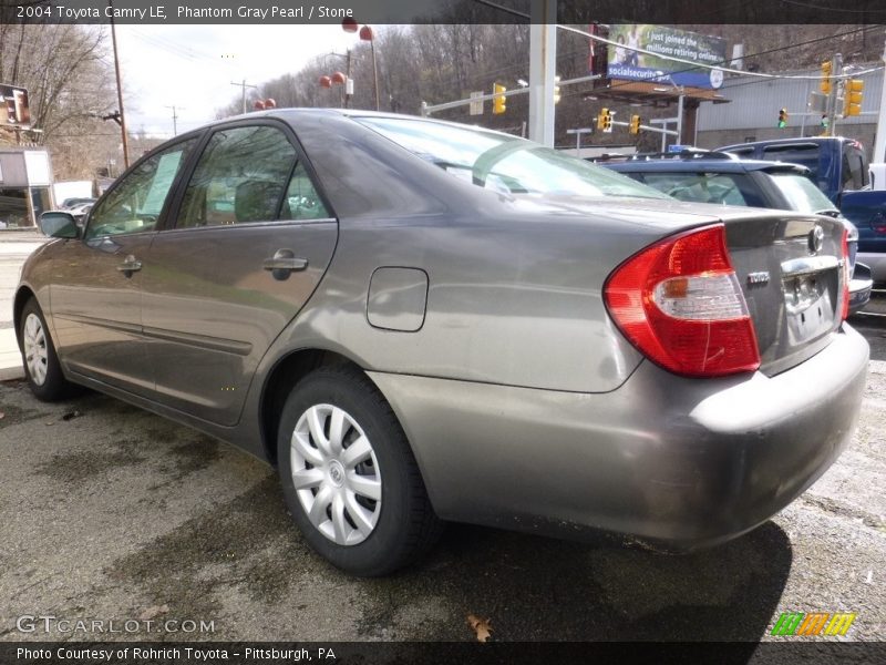 Phantom Gray Pearl / Stone 2004 Toyota Camry LE