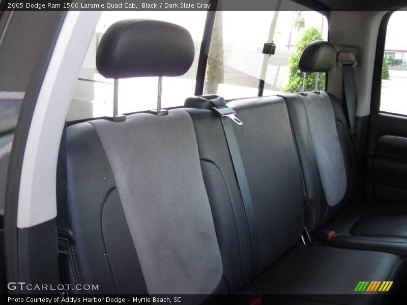 Black / Dark Slate Gray 2005 Dodge Ram 1500 Laramie Quad Cab