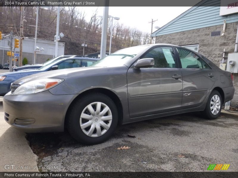 Phantom Gray Pearl / Stone 2004 Toyota Camry LE
