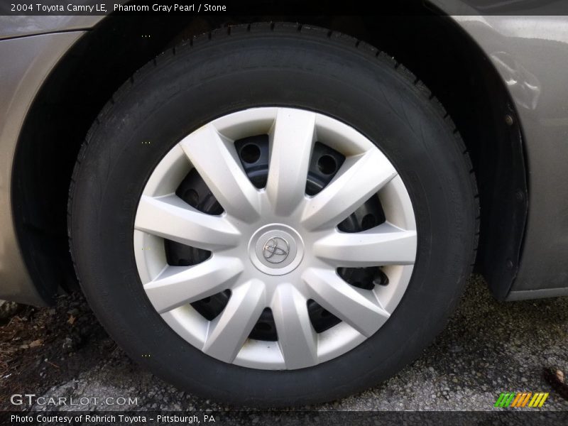 Phantom Gray Pearl / Stone 2004 Toyota Camry LE