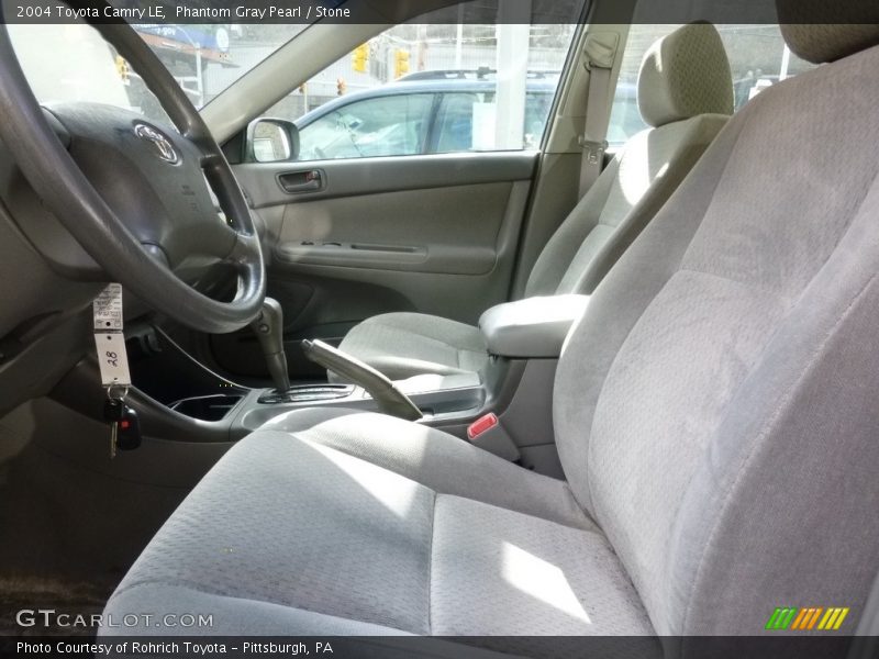 Phantom Gray Pearl / Stone 2004 Toyota Camry LE