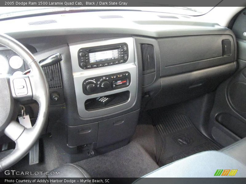 Black / Dark Slate Gray 2005 Dodge Ram 1500 Laramie Quad Cab