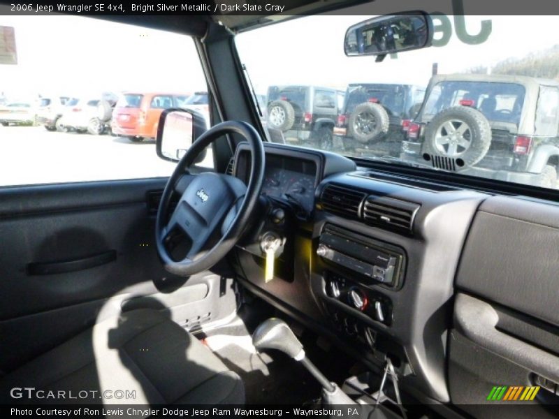 Bright Silver Metallic / Dark Slate Gray 2006 Jeep Wrangler SE 4x4