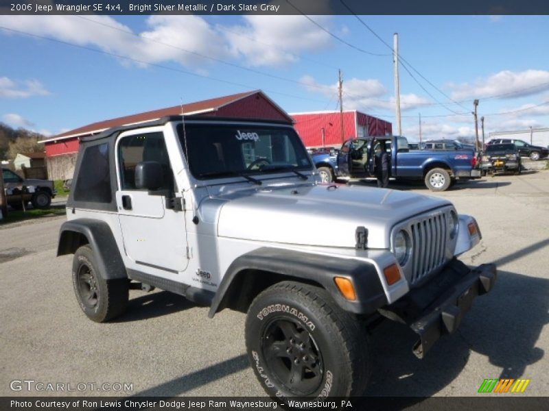 Bright Silver Metallic / Dark Slate Gray 2006 Jeep Wrangler SE 4x4