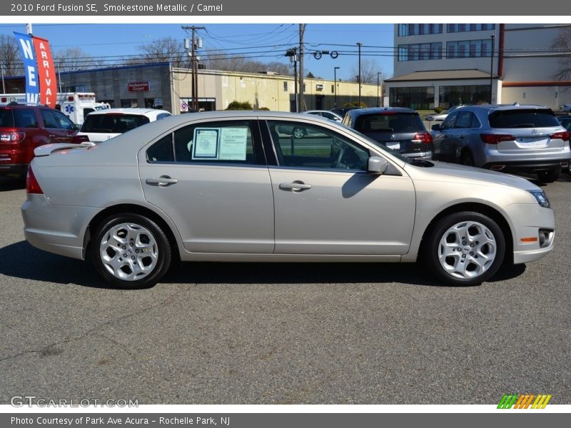 Smokestone Metallic / Camel 2010 Ford Fusion SE