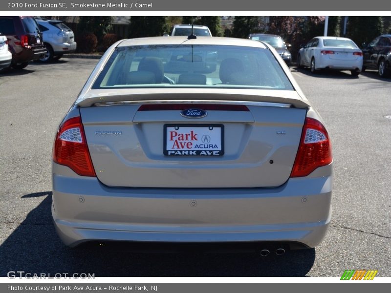 Smokestone Metallic / Camel 2010 Ford Fusion SE
