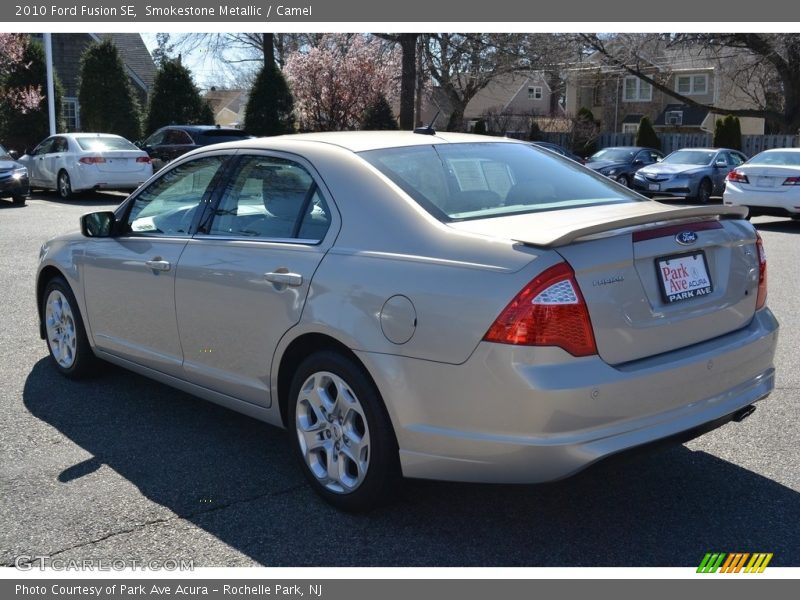 Smokestone Metallic / Camel 2010 Ford Fusion SE