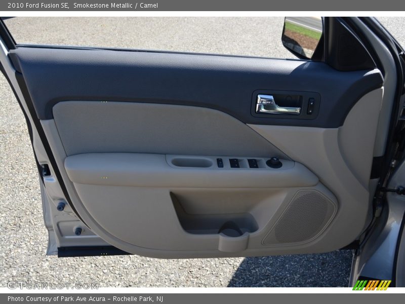 Smokestone Metallic / Camel 2010 Ford Fusion SE