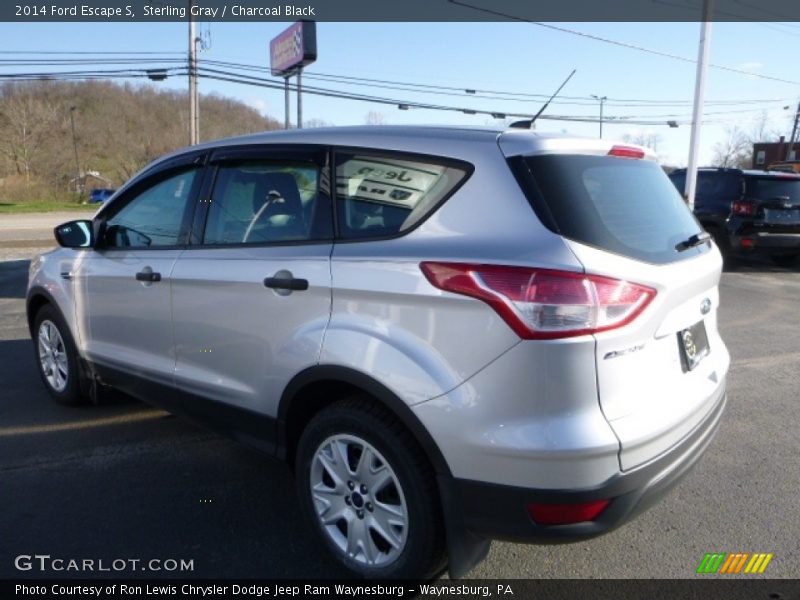 Sterling Gray / Charcoal Black 2014 Ford Escape S