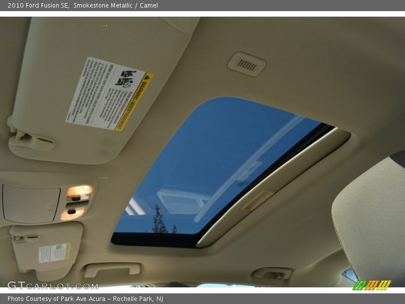 Smokestone Metallic / Camel 2010 Ford Fusion SE