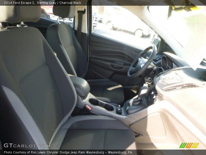 Sterling Gray / Charcoal Black 2014 Ford Escape S