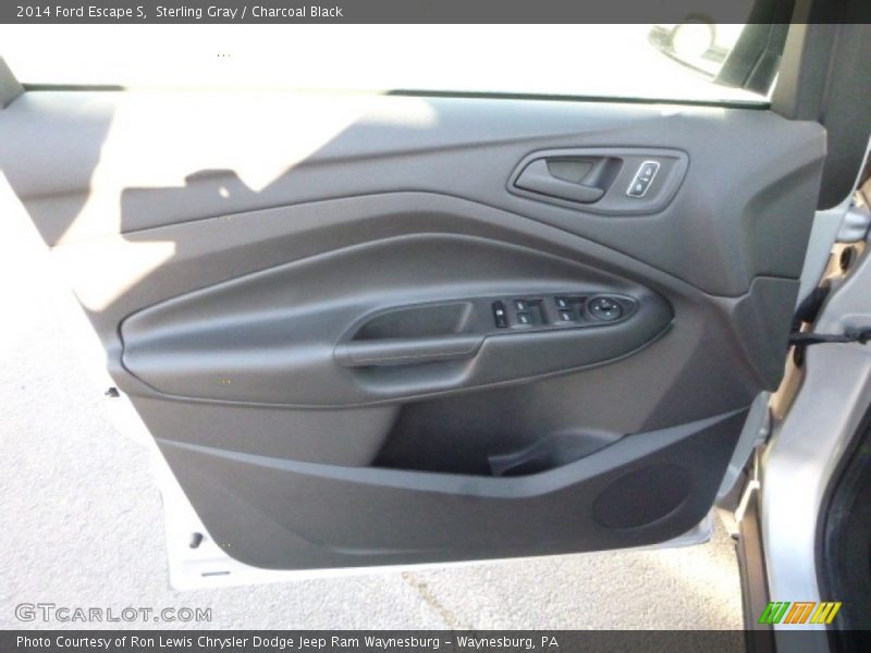 Sterling Gray / Charcoal Black 2014 Ford Escape S