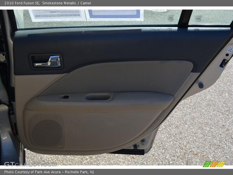 Smokestone Metallic / Camel 2010 Ford Fusion SE