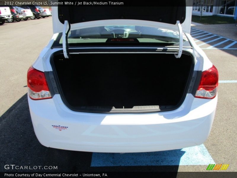 Summit White / Jet Black/Medium Titanium 2012 Chevrolet Cruze LS