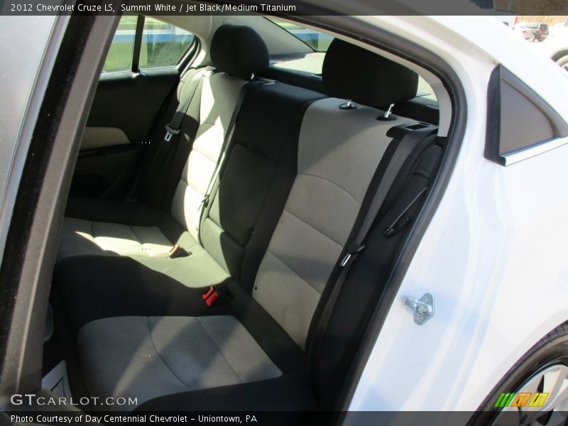 Summit White / Jet Black/Medium Titanium 2012 Chevrolet Cruze LS