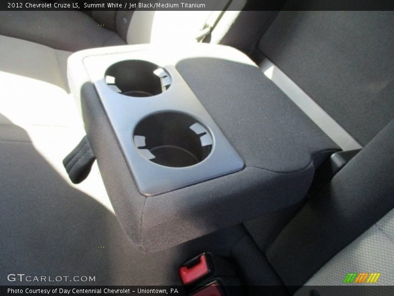 Summit White / Jet Black/Medium Titanium 2012 Chevrolet Cruze LS