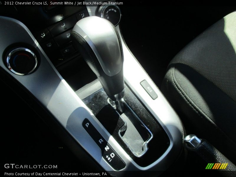 Summit White / Jet Black/Medium Titanium 2012 Chevrolet Cruze LS
