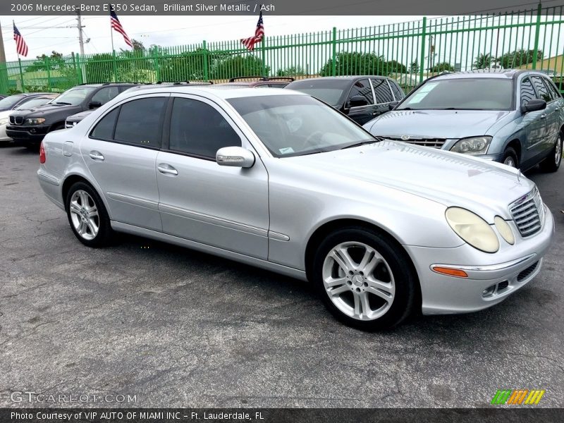 Brilliant Silver Metallic / Ash 2006 Mercedes-Benz E 350 Sedan